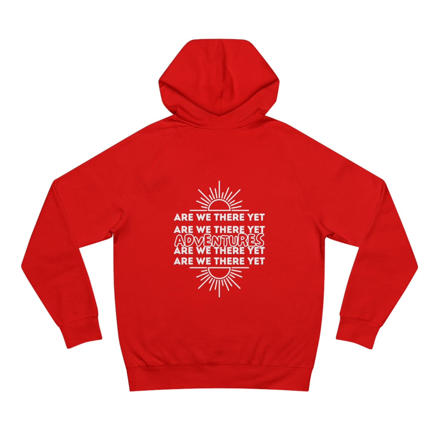 Unisex  Hoodie - 'Are We There Yet Adventures' Graphic