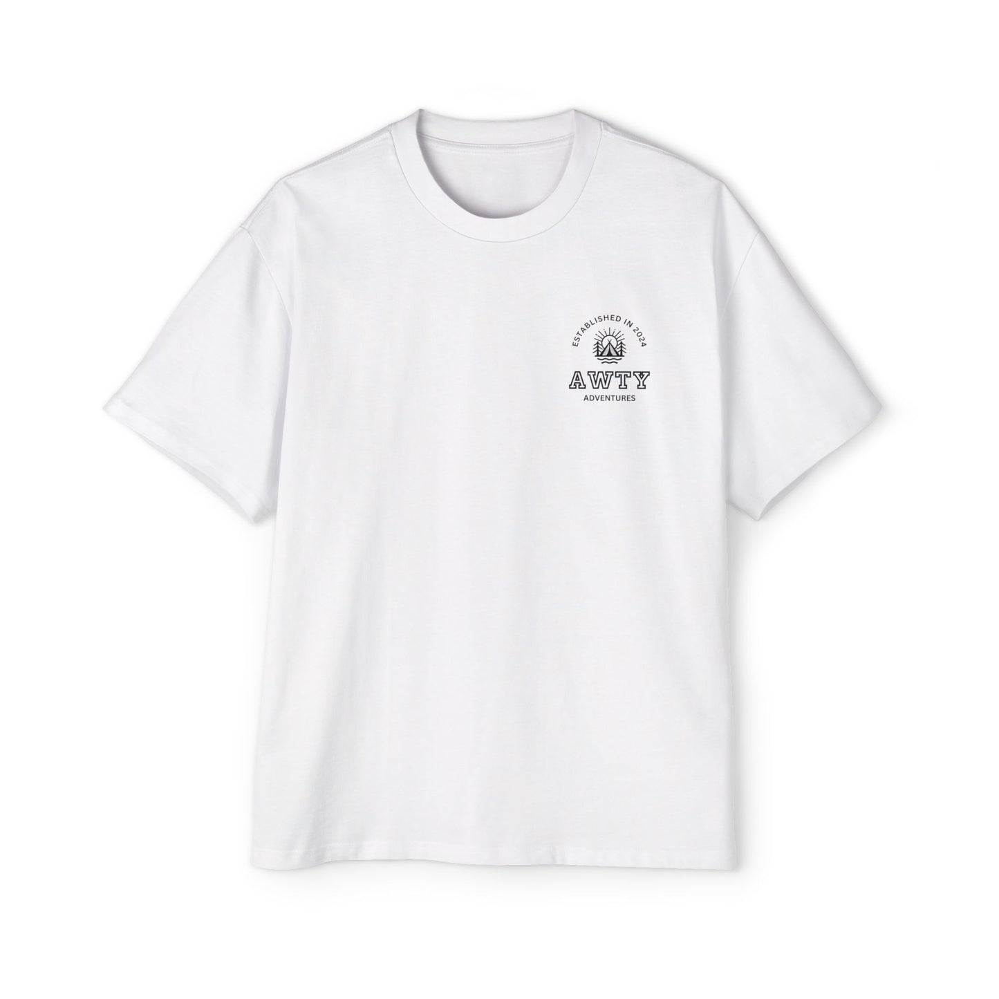 Are We There Yet Adventures Camping Logo - AS Colour 5080 Oversize Tee