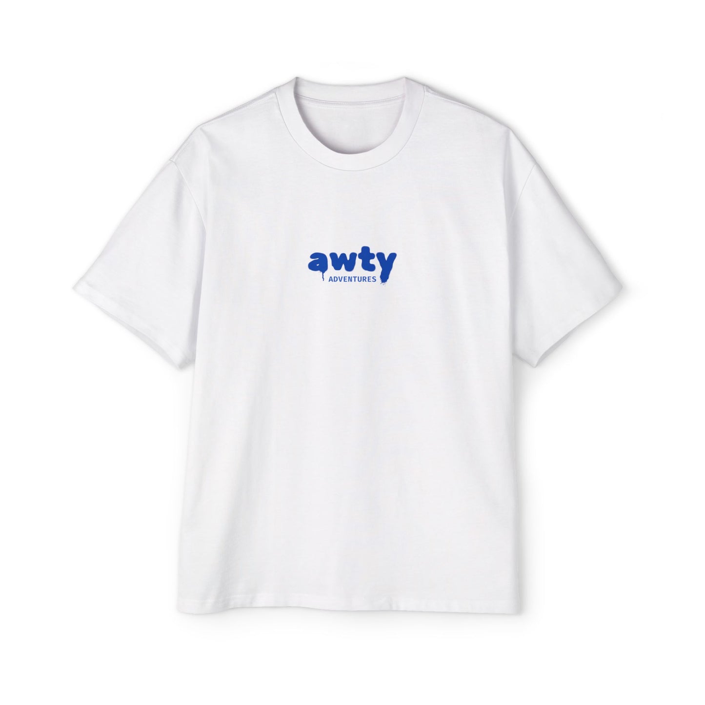 AWTY Adventures Graffiti Style Tee - AS Colour Men's Oversized Tee