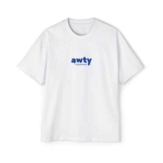 AWTY Adventures Graffiti Style Tee - AS Colour Men's Oversized Tee