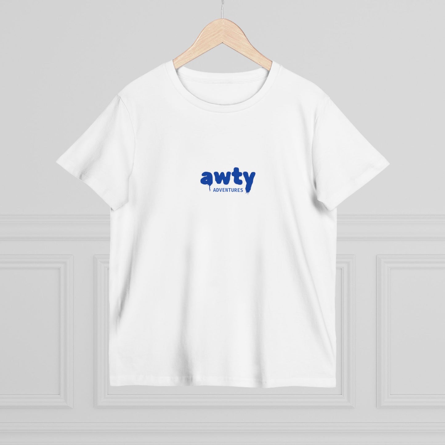 AWTYA Graffiti Design - Women’s Maple Tee