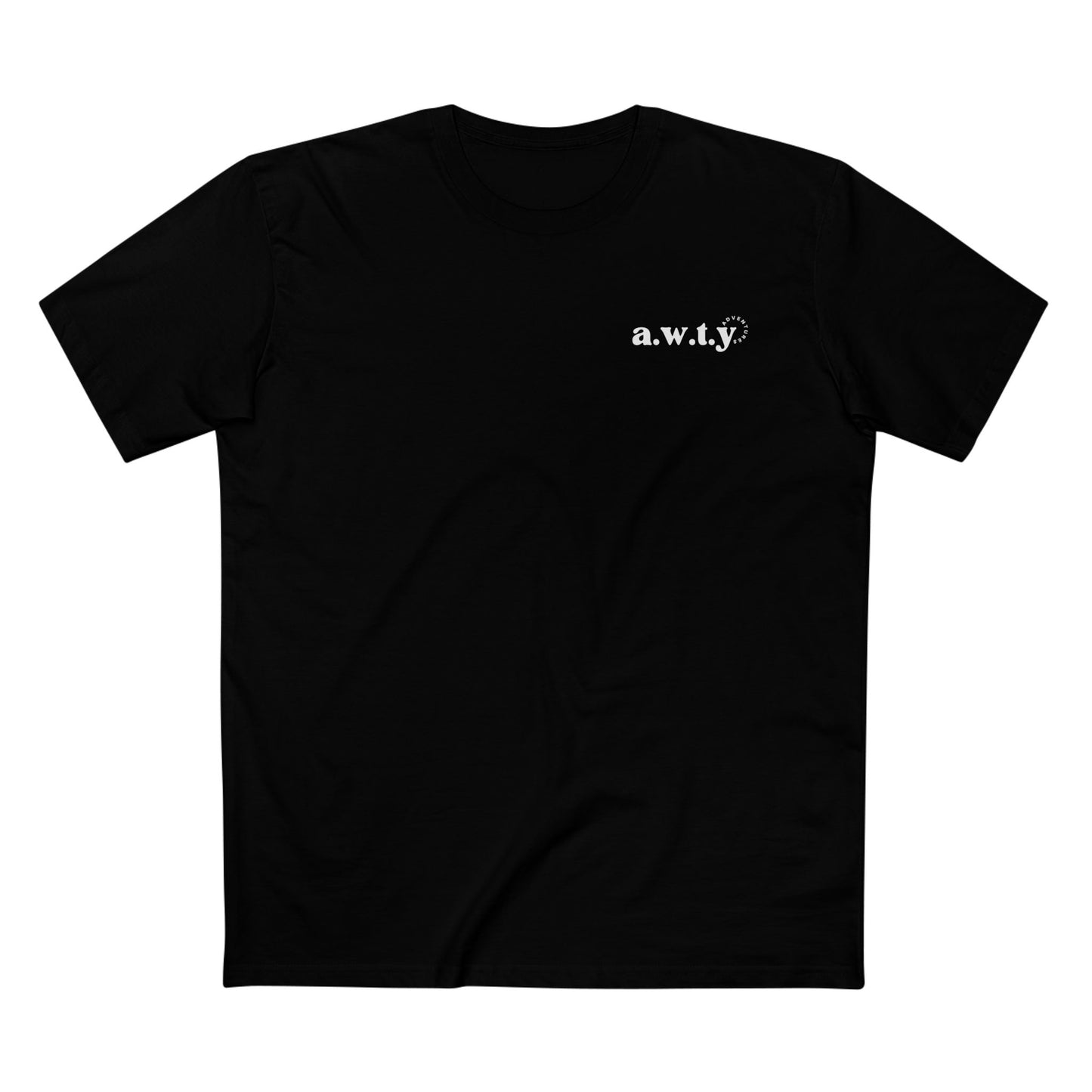 AWTY Adventures Logo T-Shirt - Unisex AS Colour Adult Staple Tee