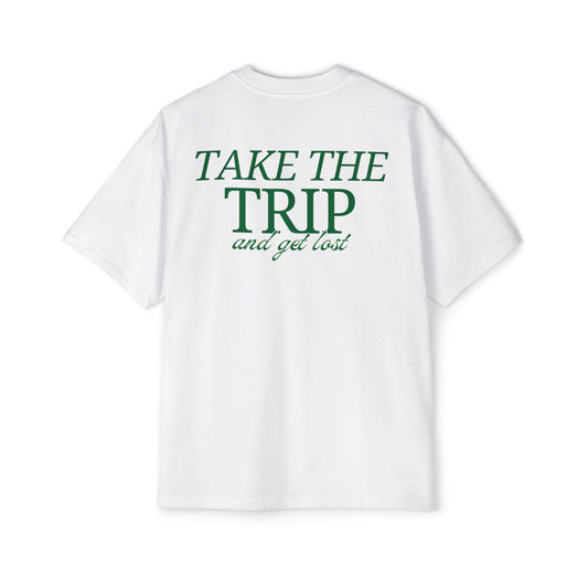 Are We There Yet Adventures Take the Trip - AS Colour Unisex Oversized Tee