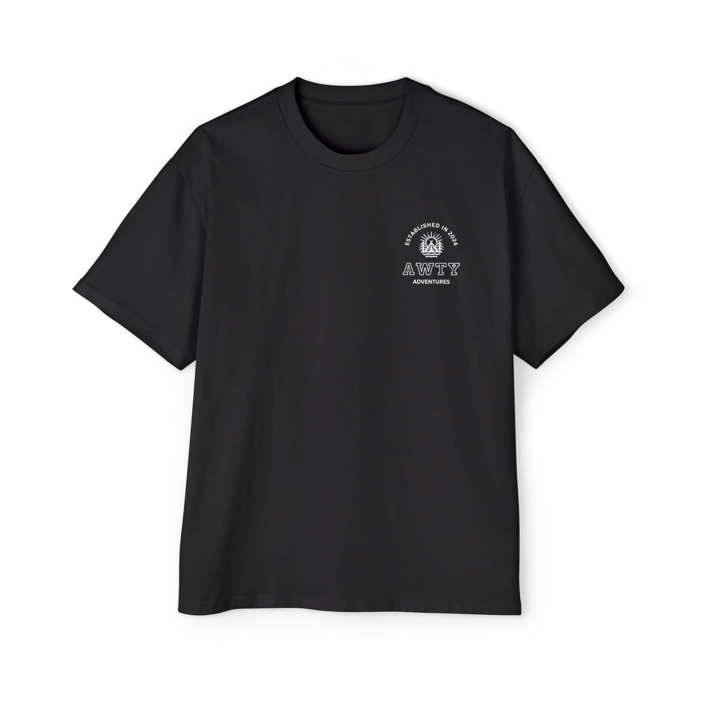 Are We There Yet Adventures Camping Logo - AS Colour 5080 Oversize Tee