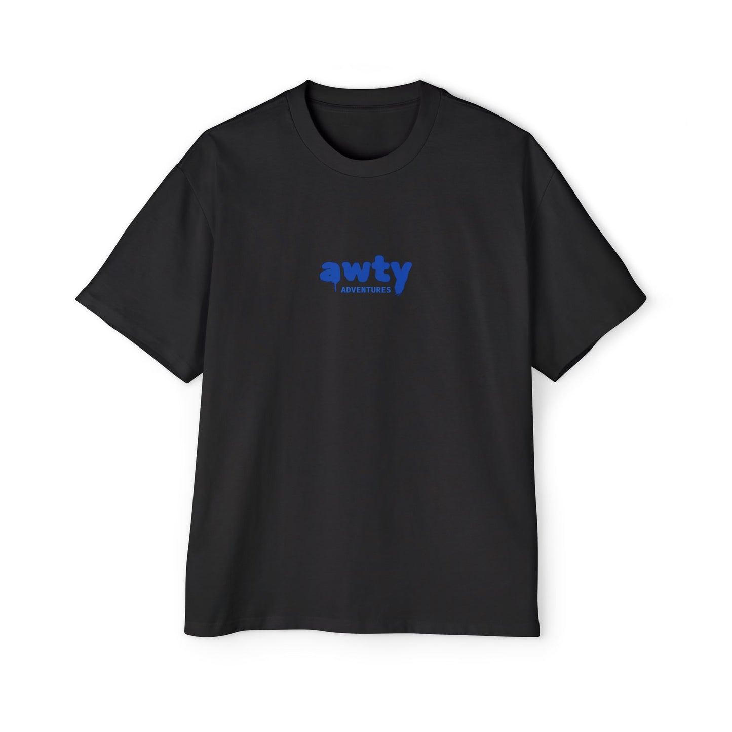 AWTY Adventures Graffiti Style Tee - AS Colour Men's Oversized Tee