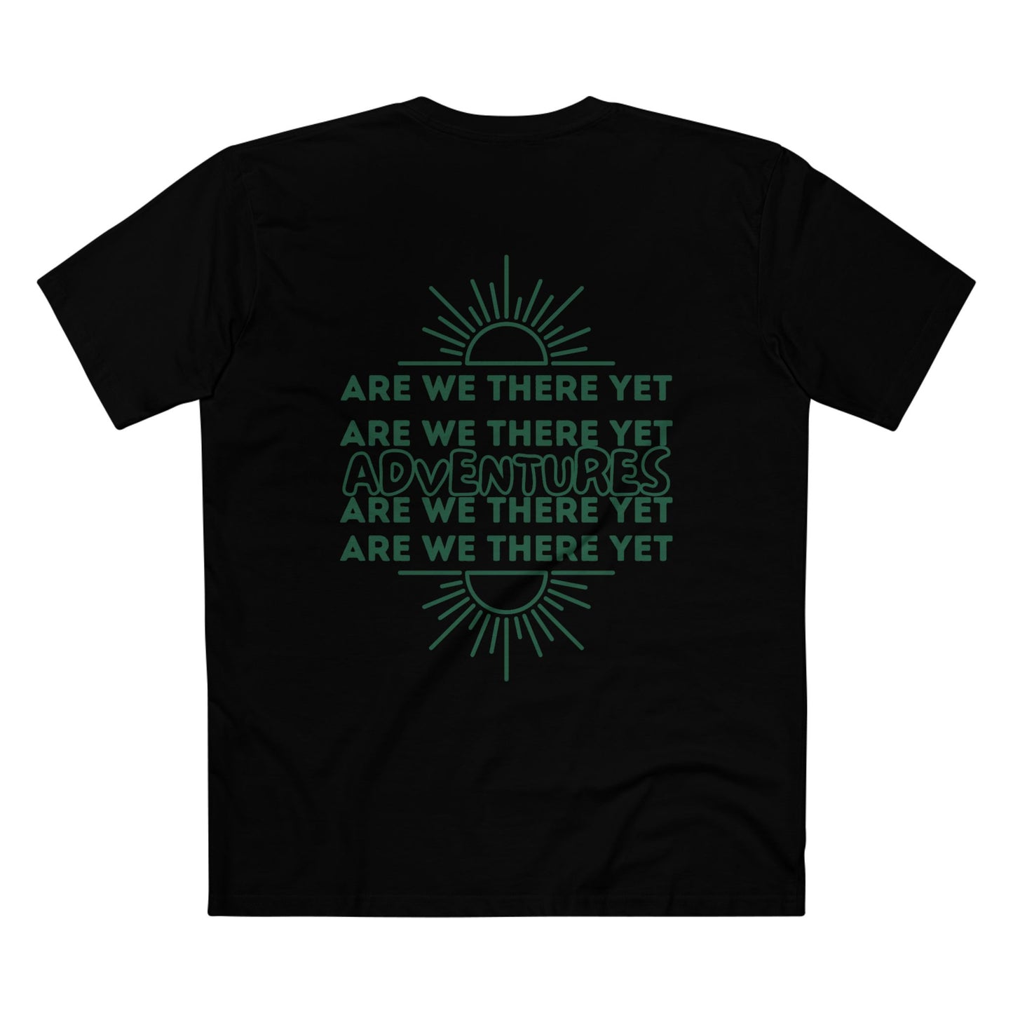 Are We There Yet Adventures Graphic Tee - Unisex AS Colour Staple Tee