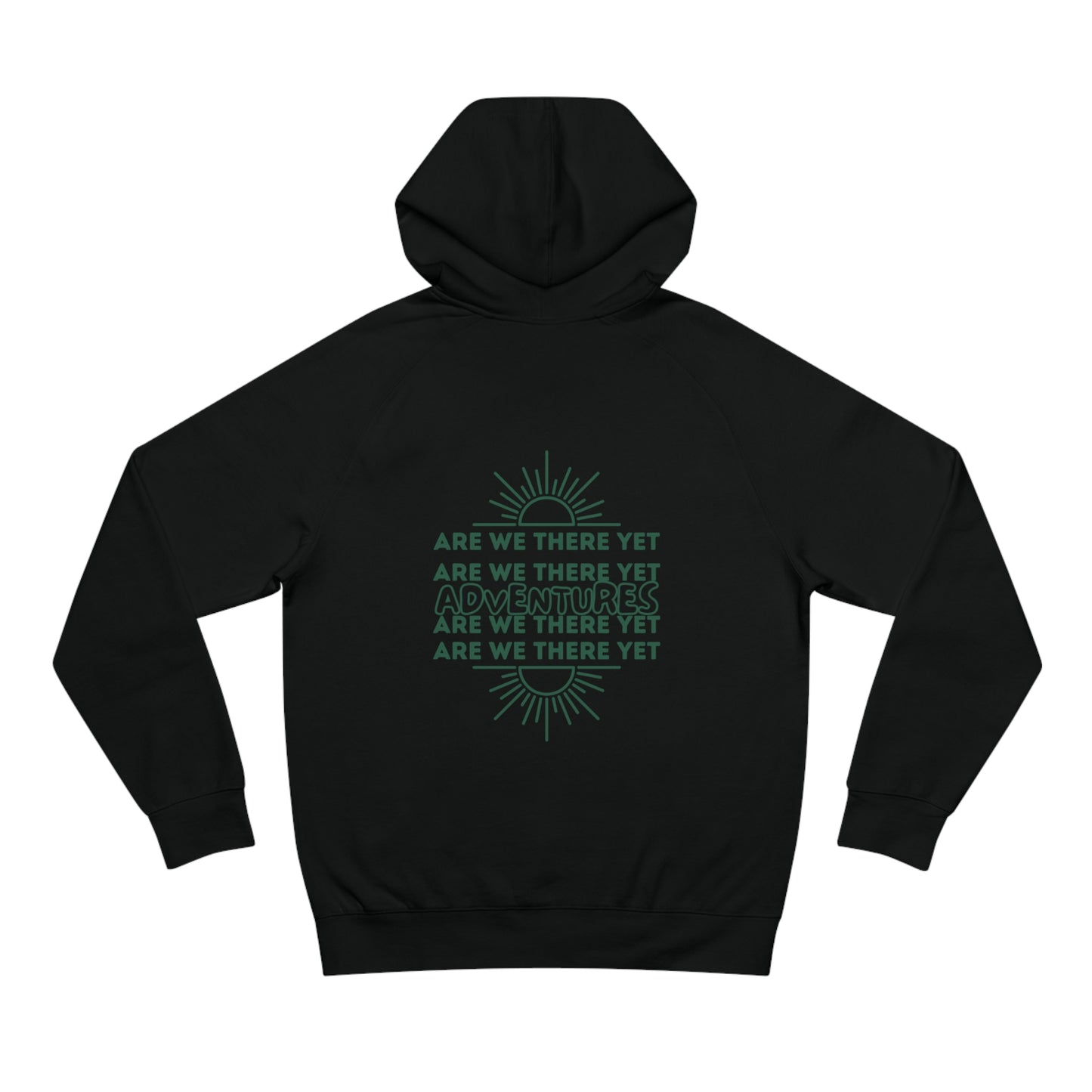 Unisex  Hoodie - 'Are We There Yet Adventures' Graphic