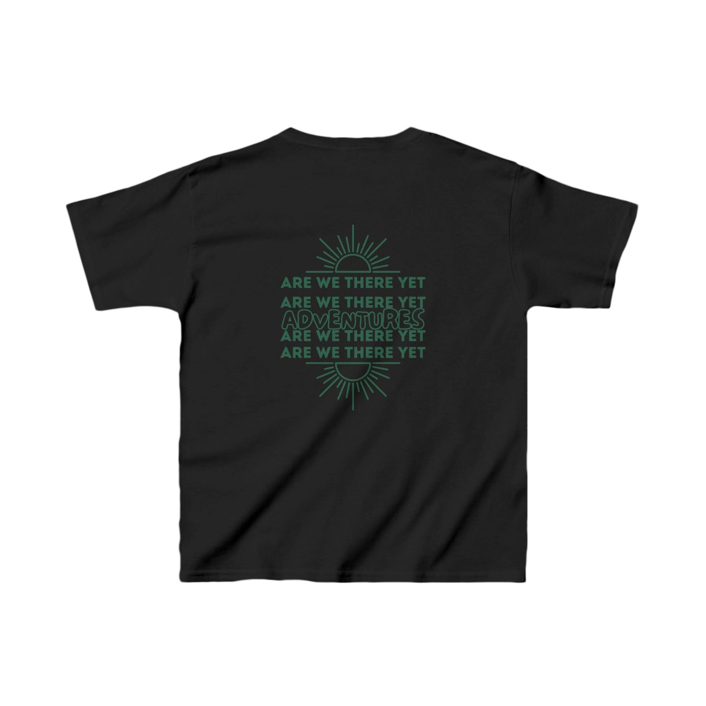 Kids Adventure Tee - "Are We There Yet Adventures" Fun Cotton Shirt