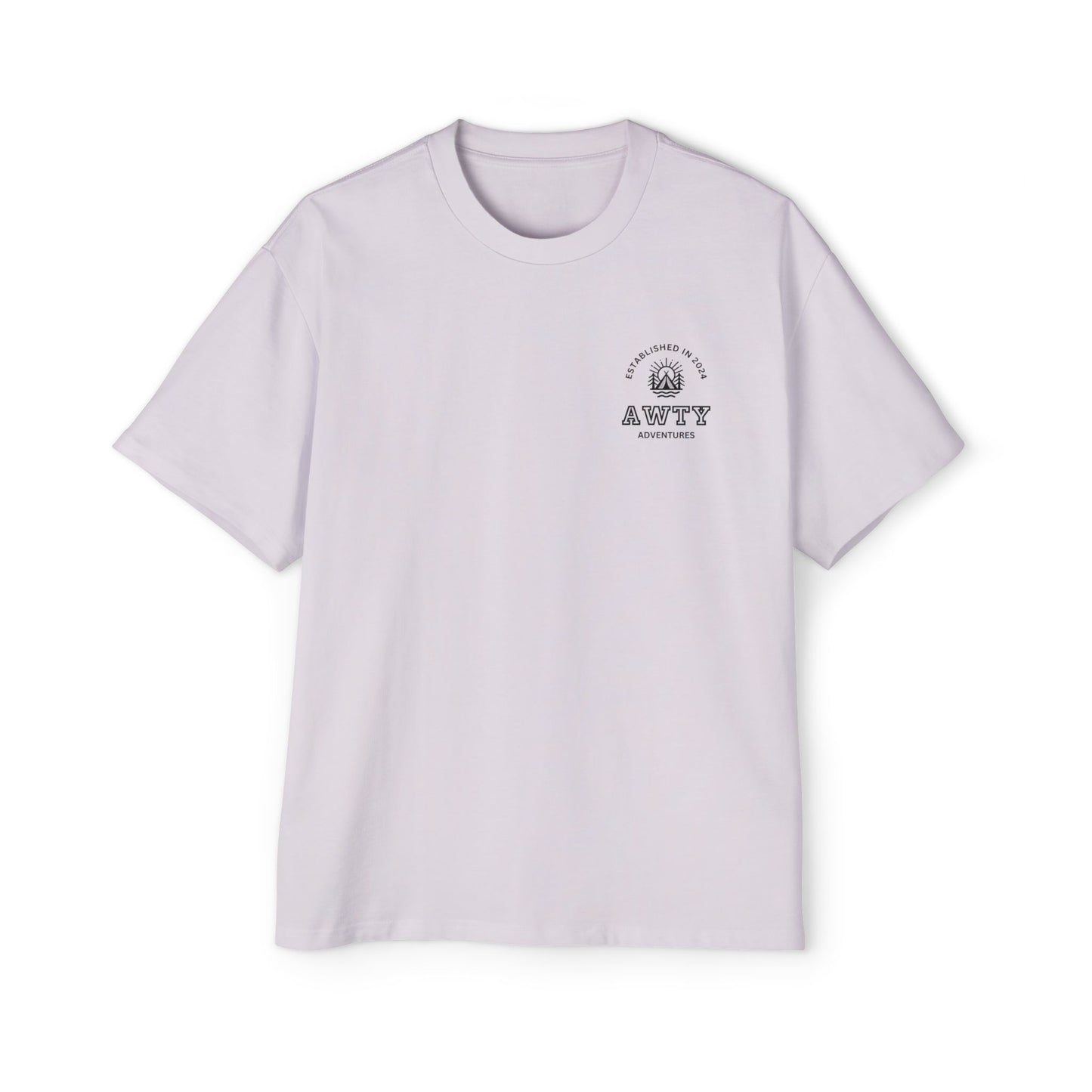 Are We There Yet Adventures Camping Logo - AS Colour 5080 Oversize Tee