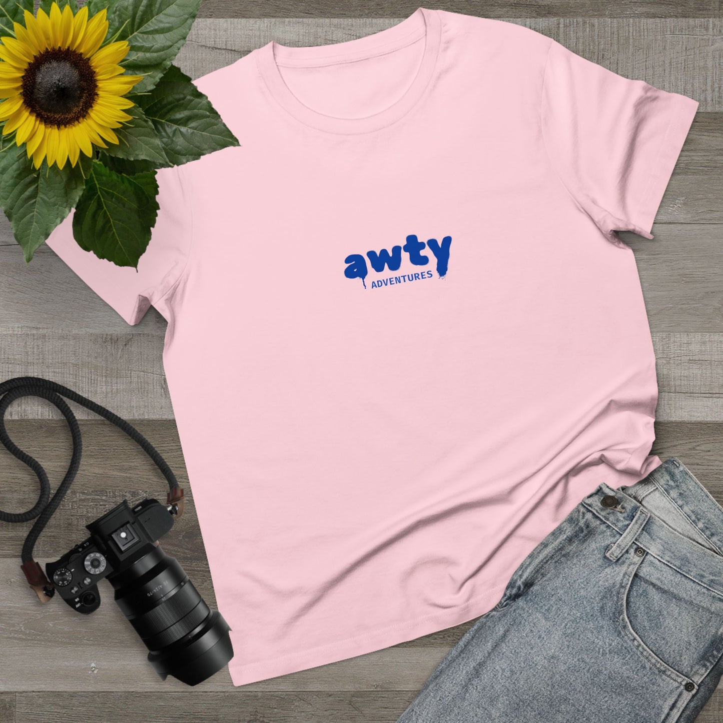 AWTYA Graffiti Design - Women’s Maple Tee